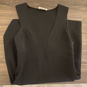 ALC black mini sample sale dress